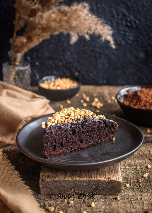 Czekoladowe ciasto z patelni